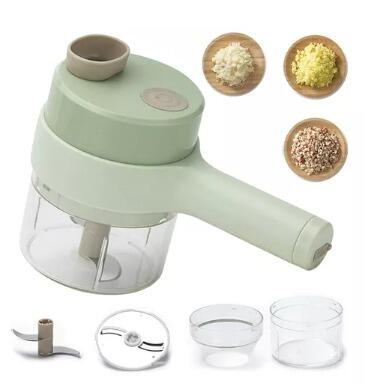 ChefMaster Cortador de verduras eléctrico 4 en 1