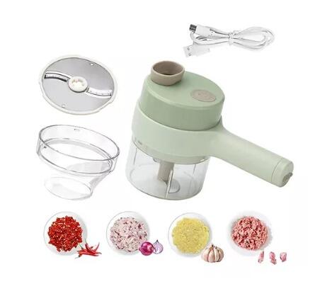 ChefMaster Cortador de verduras eléctrico 4 en 1