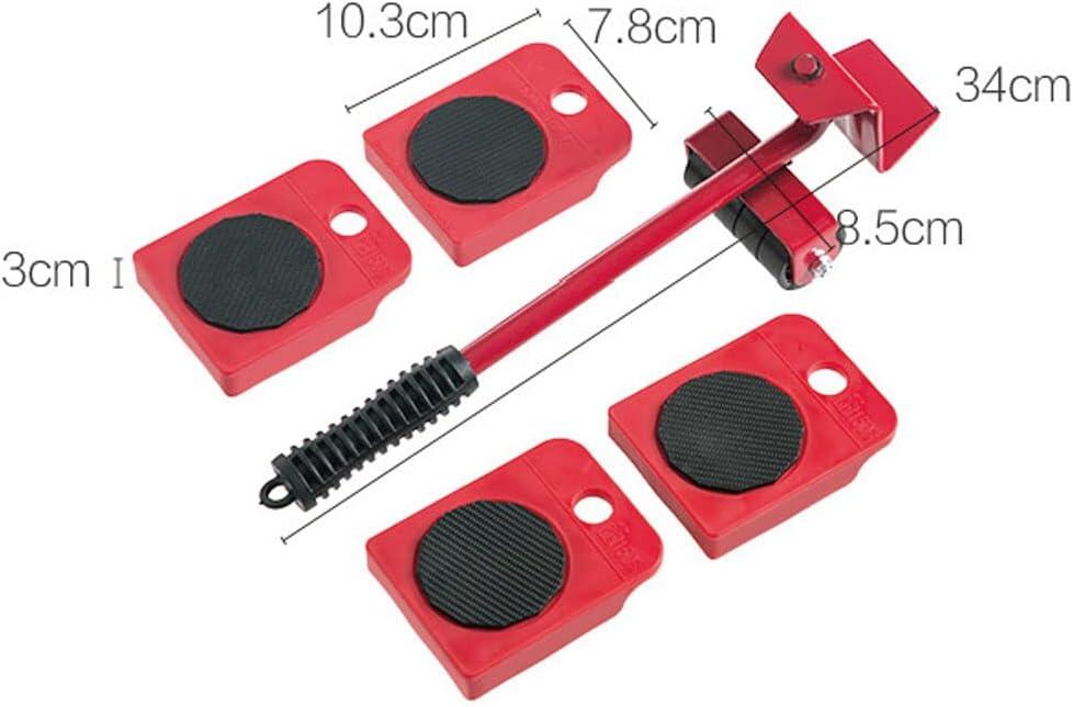 Kit Elevador de Muebles con Ruedas