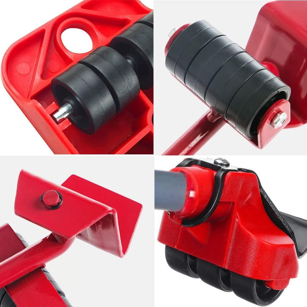 Kit Elevador de Muebles con Ruedas