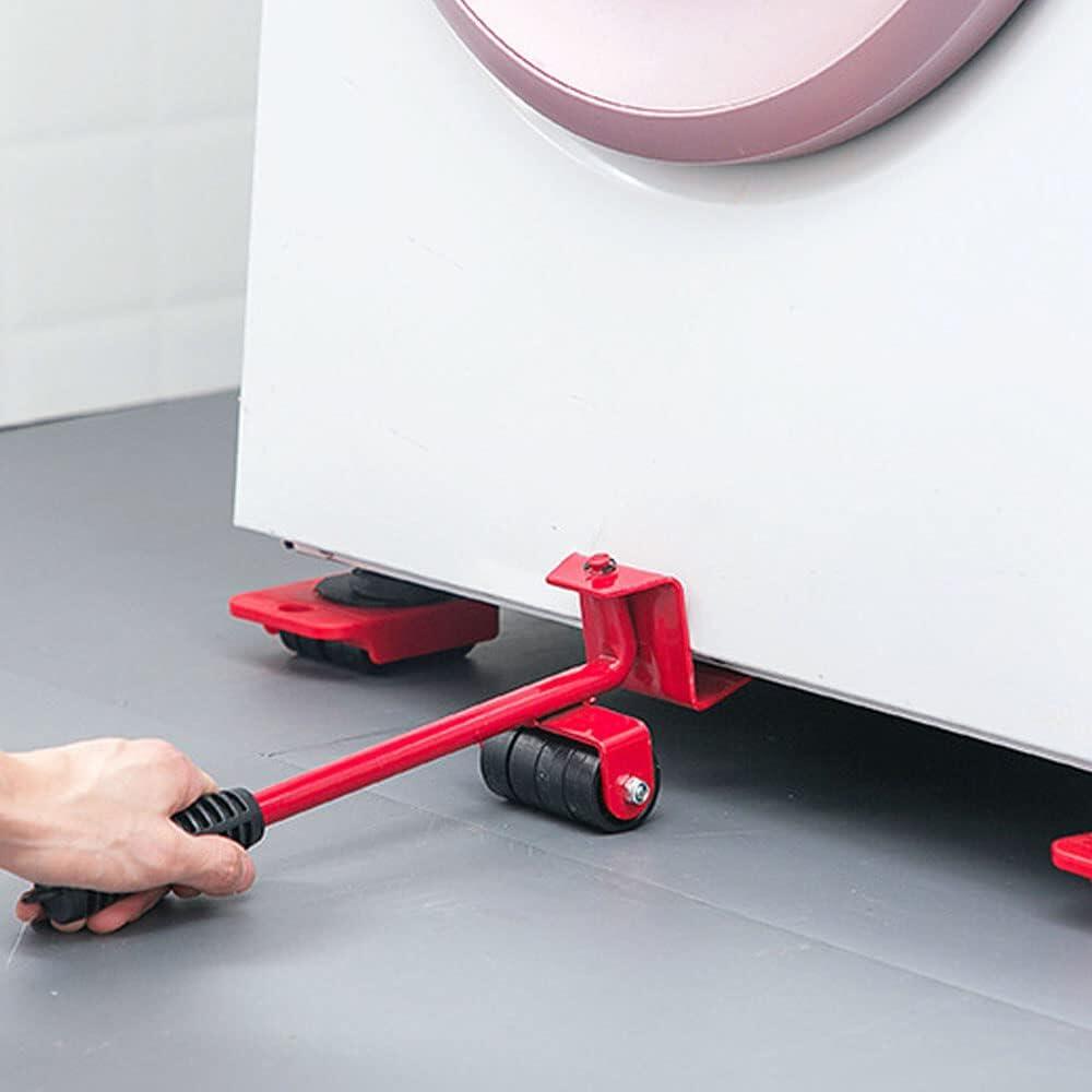 Kit Elevador de Muebles con Ruedas